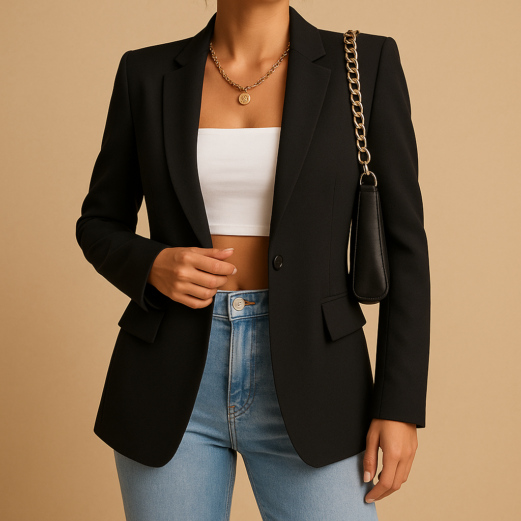 Montrel™ | Blazer ajusté élégant pour femmes