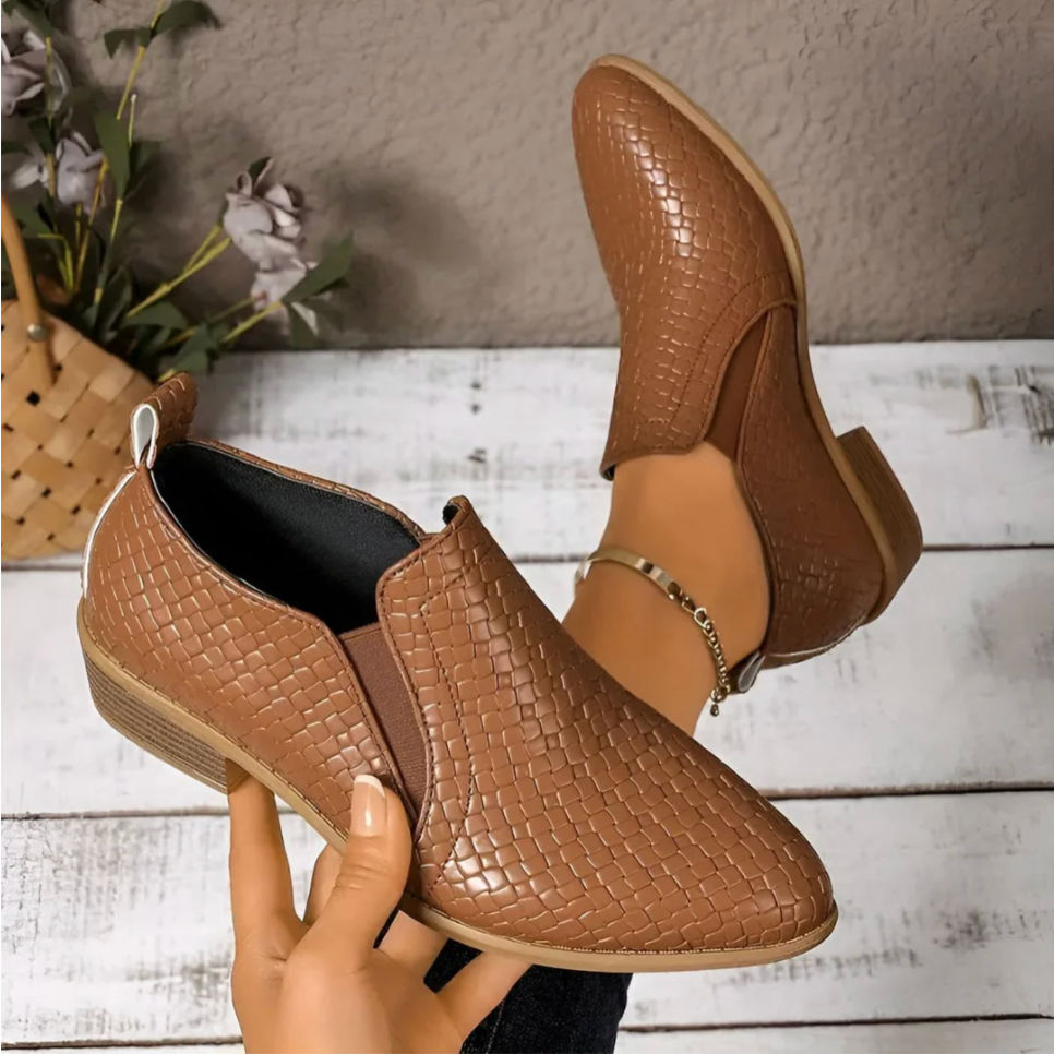 Alexia™ – Zapatos Oxford de Cuero Ortopédicos