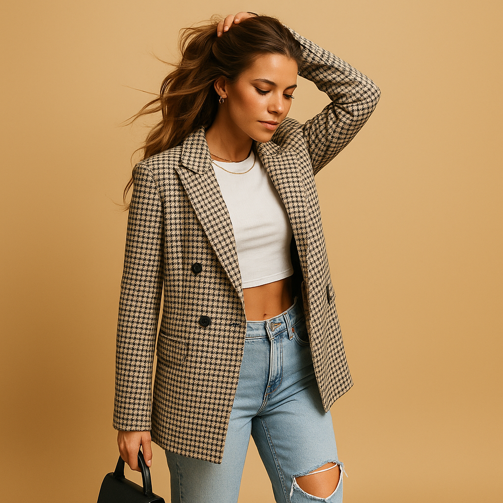 Montrel™ | Blazer ajusté à la coupe classique pour femmes